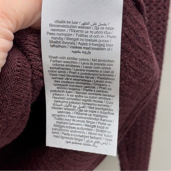 Jack & Jones crew neck jumper in burgundy - Picture 5 of 10